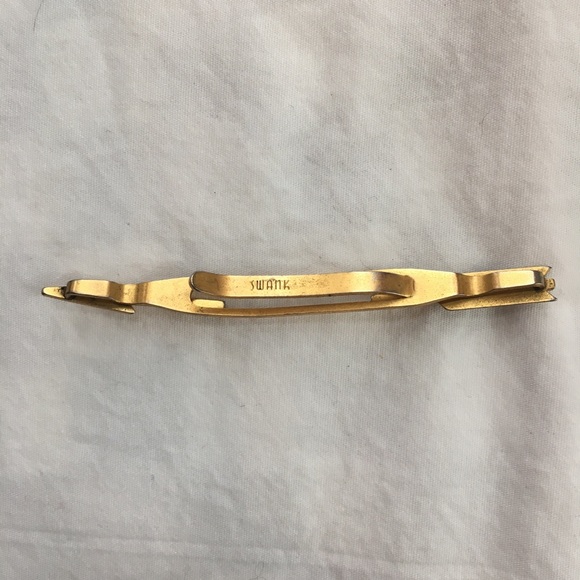 VTG SWANK Pierced Look Arrow Tie Clip - Picture 4 of 6